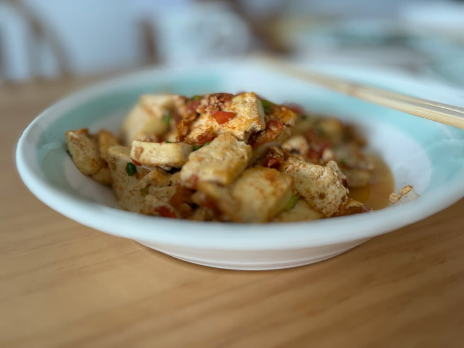 Chili doux aux courges et tofu